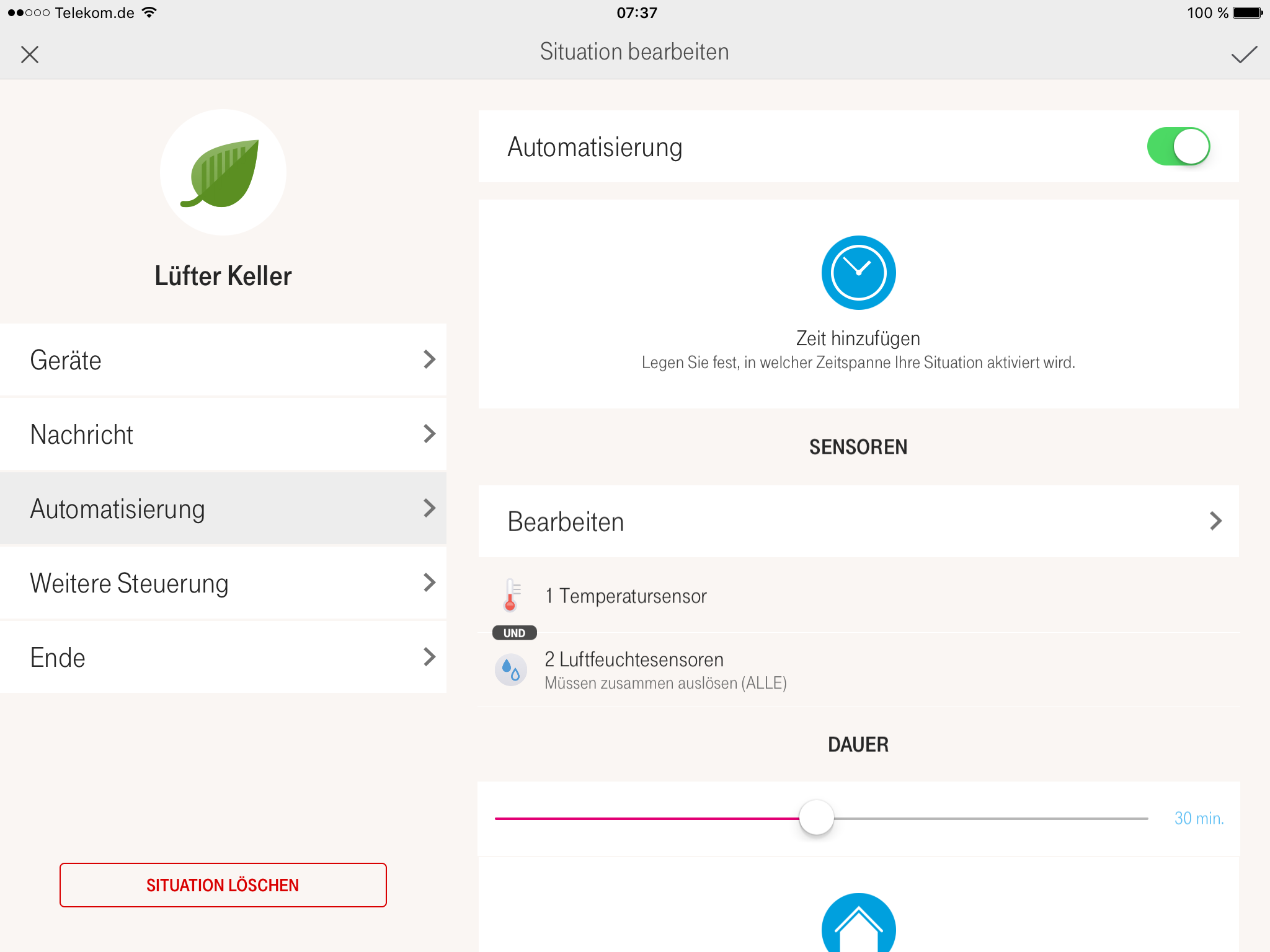 Kellerbelüftung mit Smart Home von der Telekom – Andys Blog